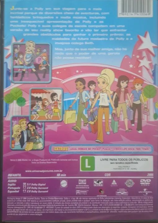 Polly World - Em Seu Primeiro Longa-Metragem - DVD - Foto 2