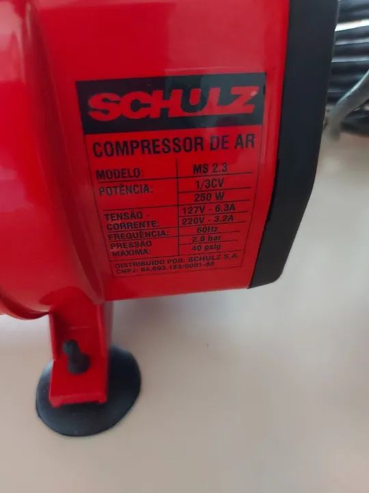Compressor de Ar Schulz Portátil - Foto 5