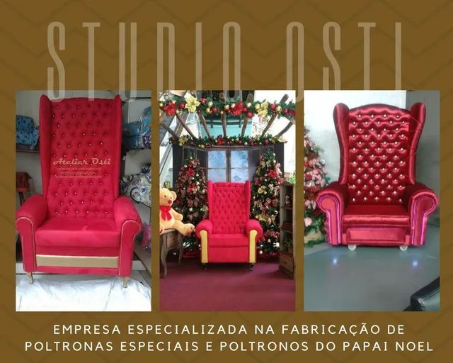 Poltrona do Papai Noel Gigante - Foto 3