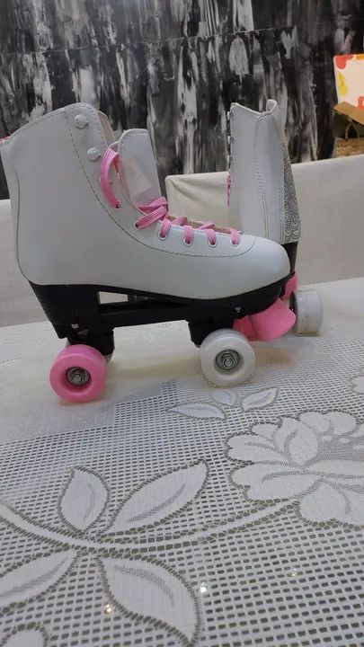 Patinetes branco. - Foto 4