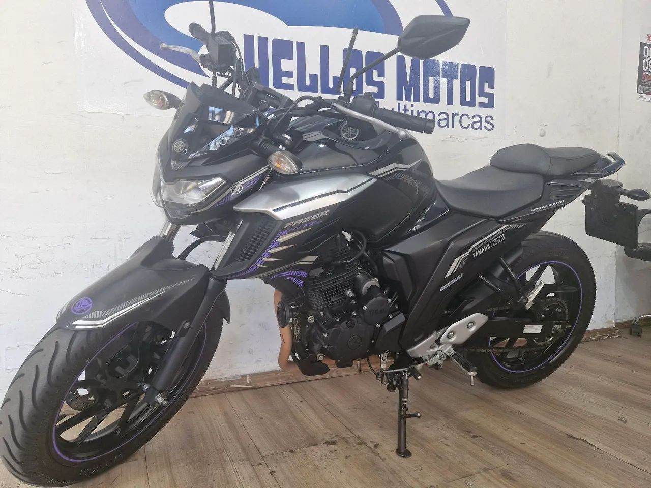 Yamaha fazer 250 2021 edição especial aceito cartão 12x 18x 21x 1.5% Am act moto fin 48x  - Foto 9