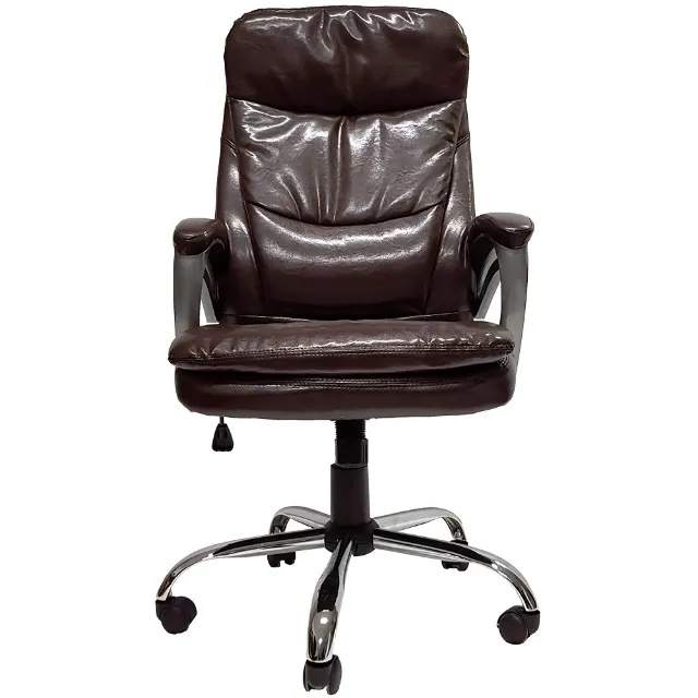 Cadeira Presidente Deluxe PU Giratoria Tabaco MAXOFFICE 001126