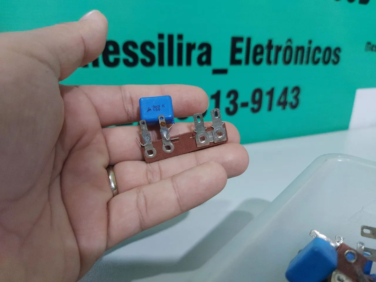 Capacitor poliéster 3,3uF para Driver - Tweeter  - Foto 3