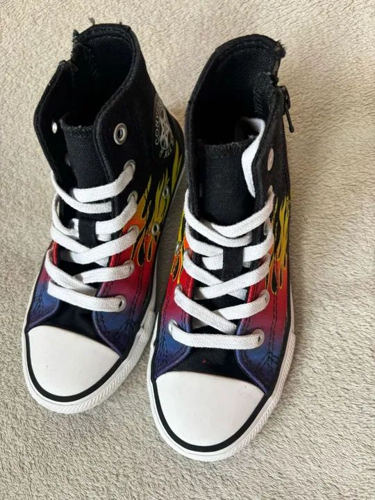 Tênis Converse Infantil - Tamanho 28 - Chama