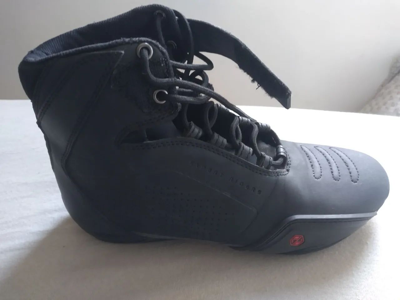 Botas de Motociclista Preta - Foto 3