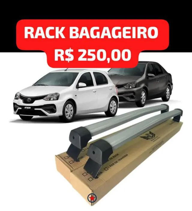 RACK BAGAGEIRO PARA O TETO