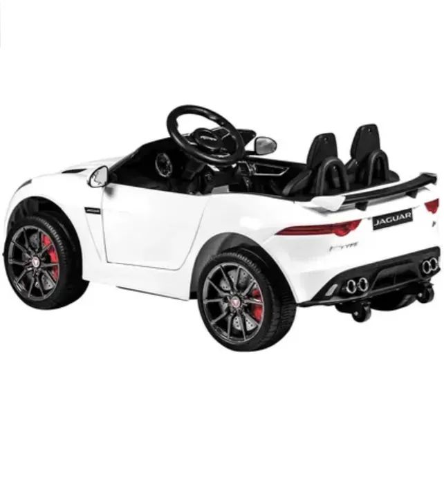 Carrinho Elétrico Infantil Jaguar F-Type - Branco - Foto 2
