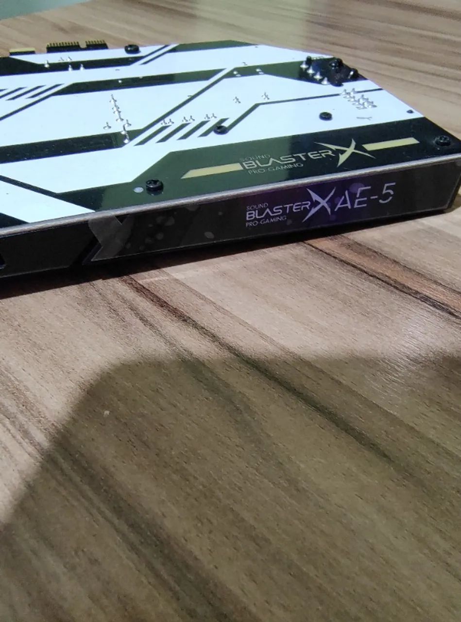 Placa De Som Sound Blaster X Pro-gaming Ae-5 - Foto 2