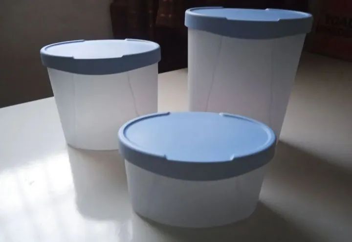 Kit potes dosadores Tupperware 