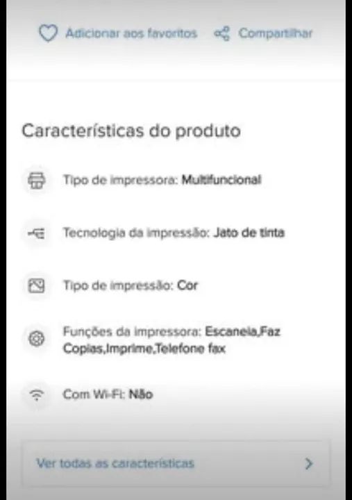 Multifuncional Hp Office Jet J3680 All-in-one, usada - Foto 3