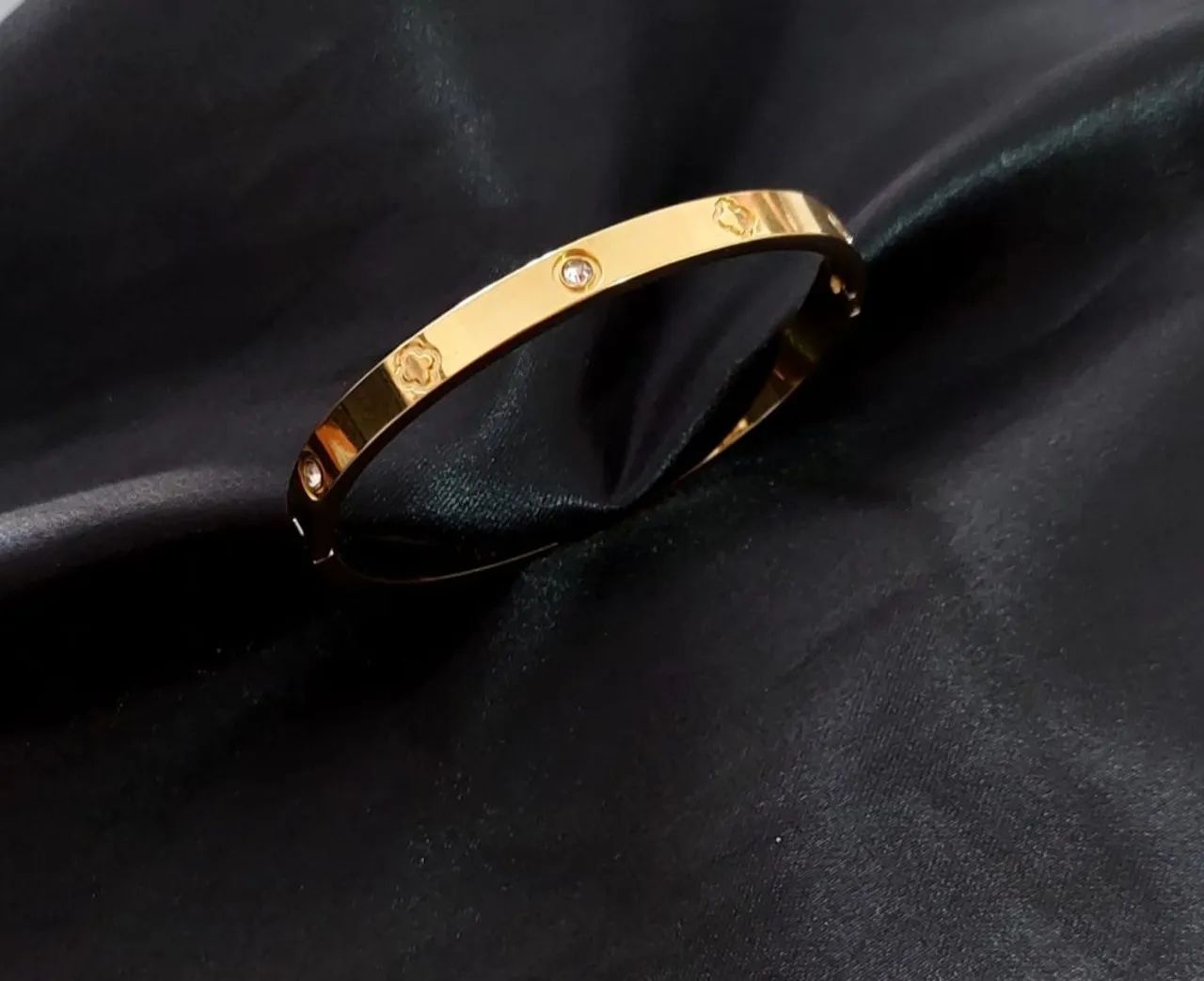 Braceletes de aço inoxidável  - Foto 2