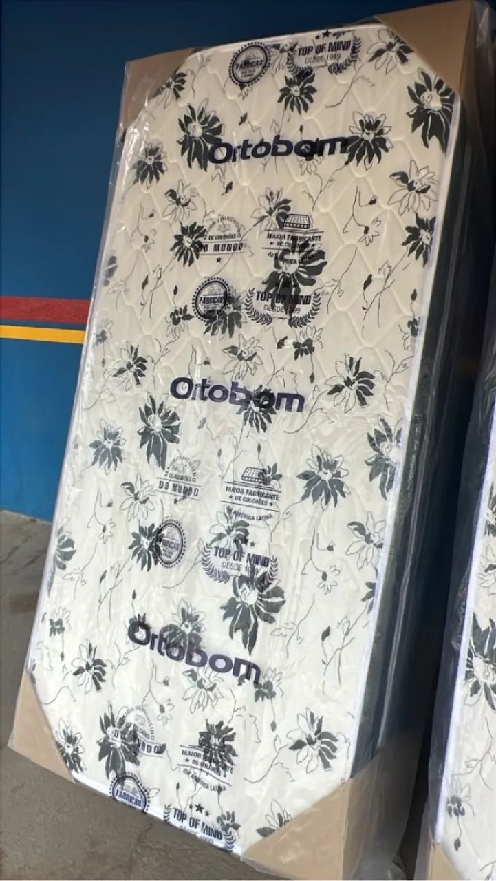 Cama de solteiro da Ortobom 