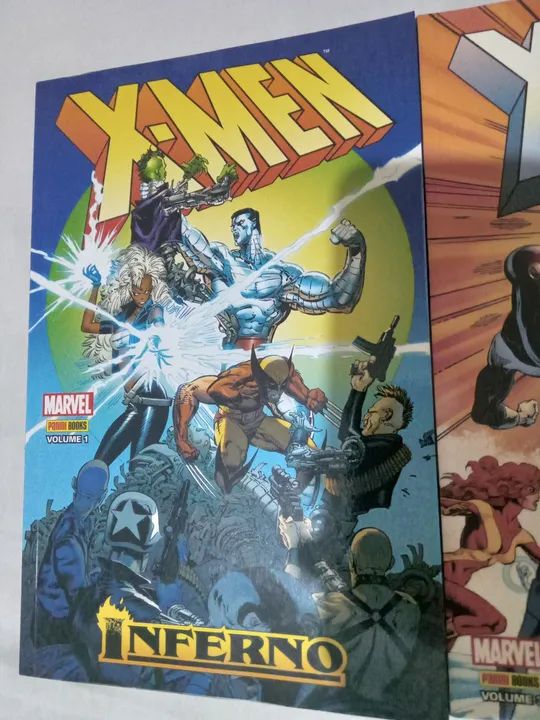 Hqs dos X-Men Inferno - Edições 1, 3, 6 da panini comics - Foto 4
