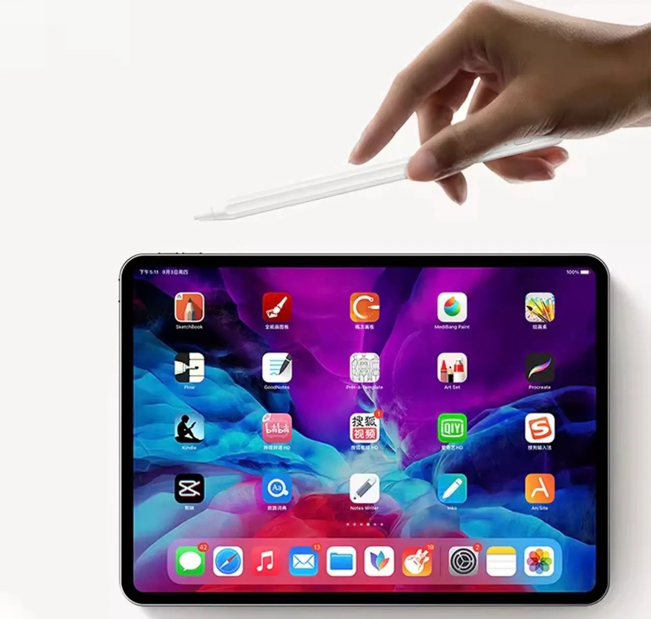 Caneta WiWu com rejeição a palma para Apple e Android - Foto 4