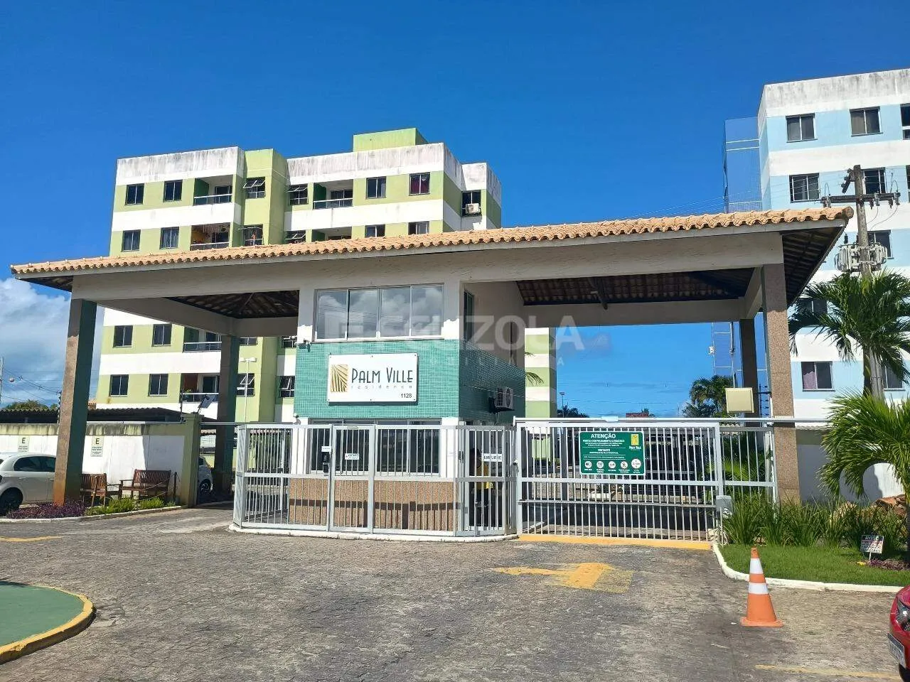 Apartamento para alugar, Condomínio Palm Ville , 3 quartos, 1 suíte, wc social, 1 vaga de