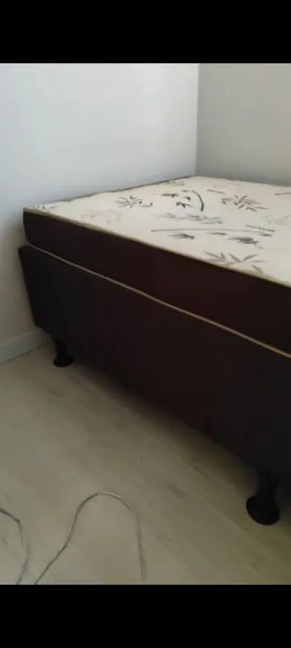 Cama Box Solteiro com Colchão Ortopédico - Foto 2