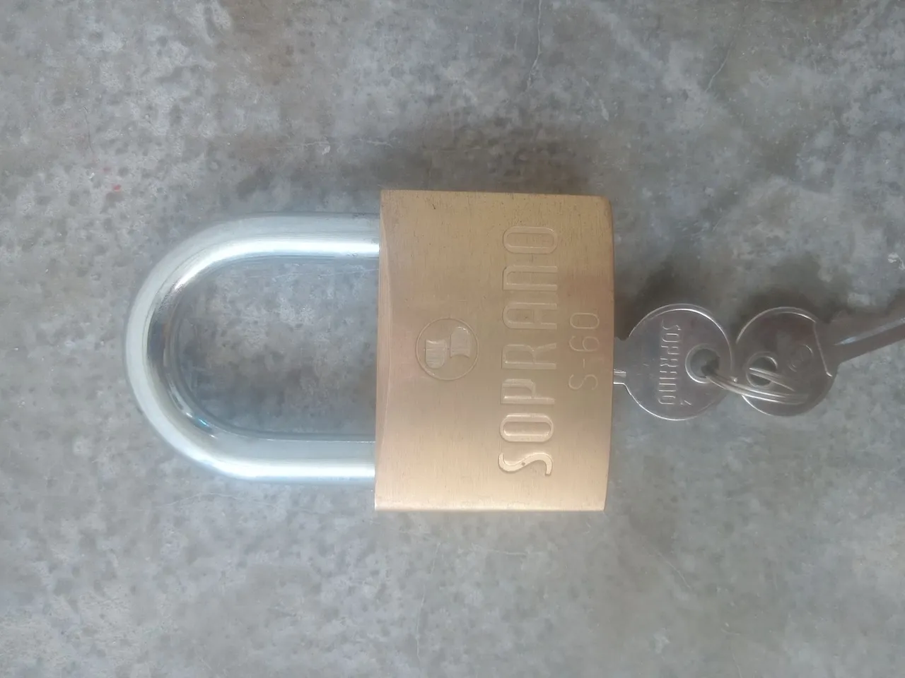 Cadeado Soprano S-60