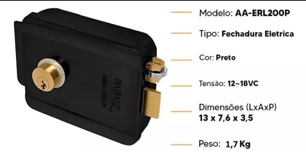 Fechadura elétrica  - Foto 2