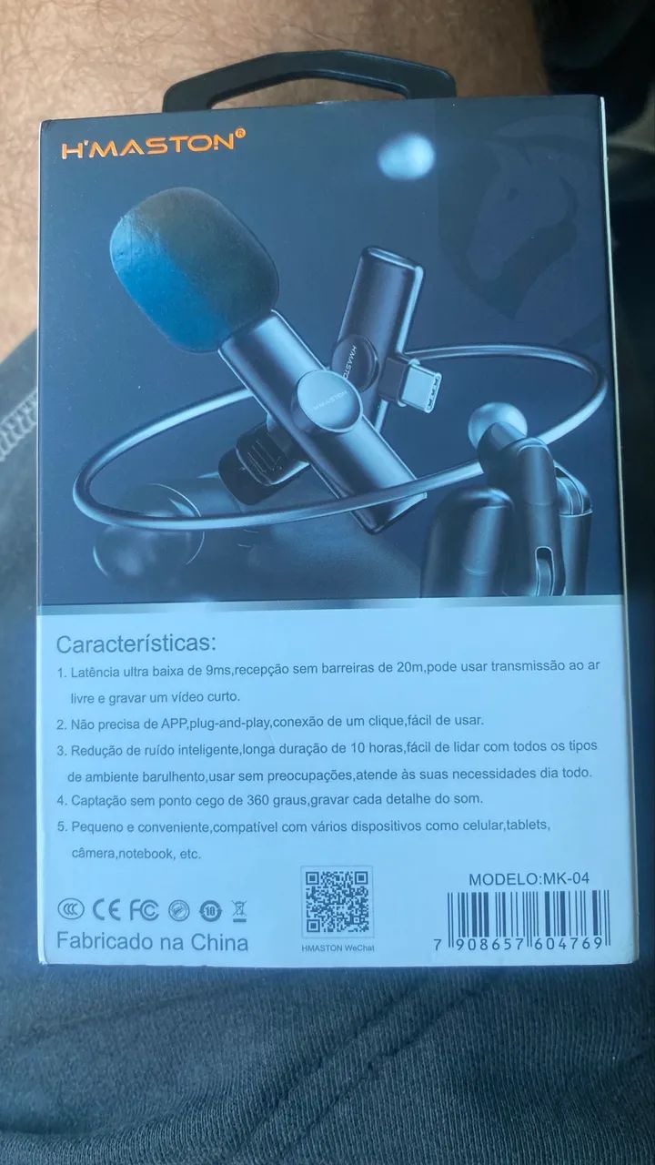 Microfone sem fio416602358421268481
