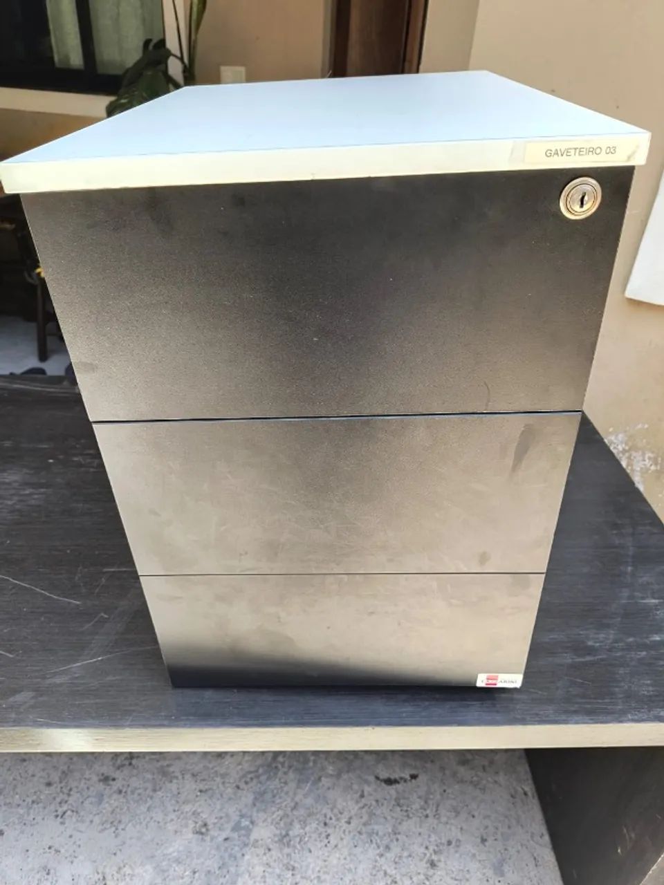 Black Drawer Unit