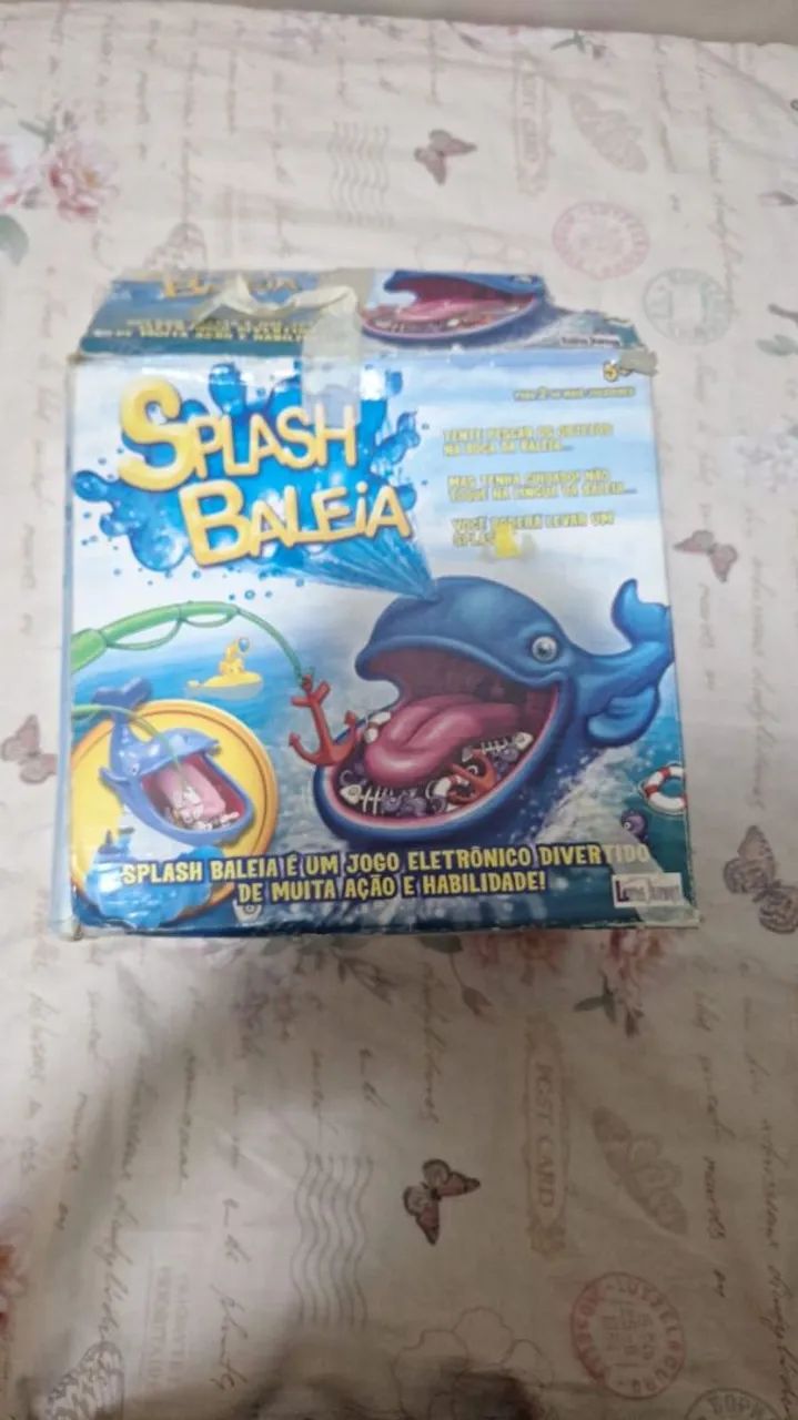 Jogo Splash Baleia com todas as peças  - Foto 2