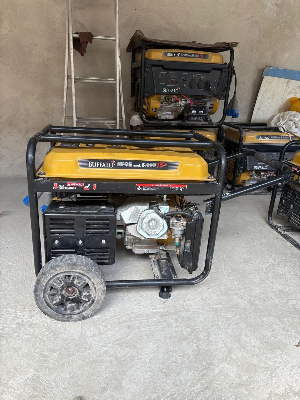 Vendo Gerador Buffalo BFGE 8.000 plus - (NOVOS) - Foto 2