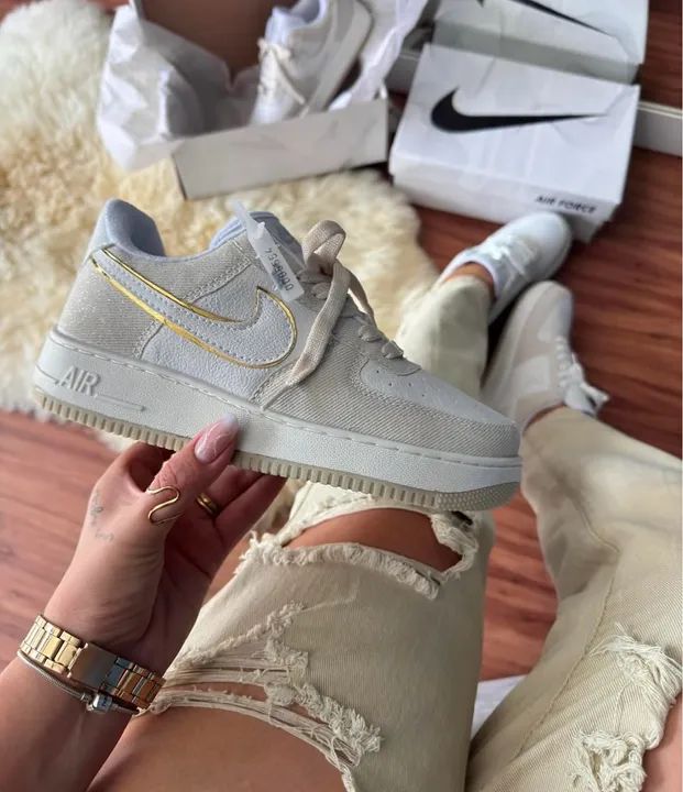 Tênis Nike Air Force 1 modinha tenis alto