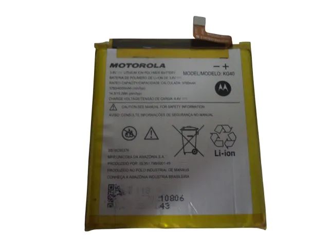 bateria moto g8 play original mod kg40