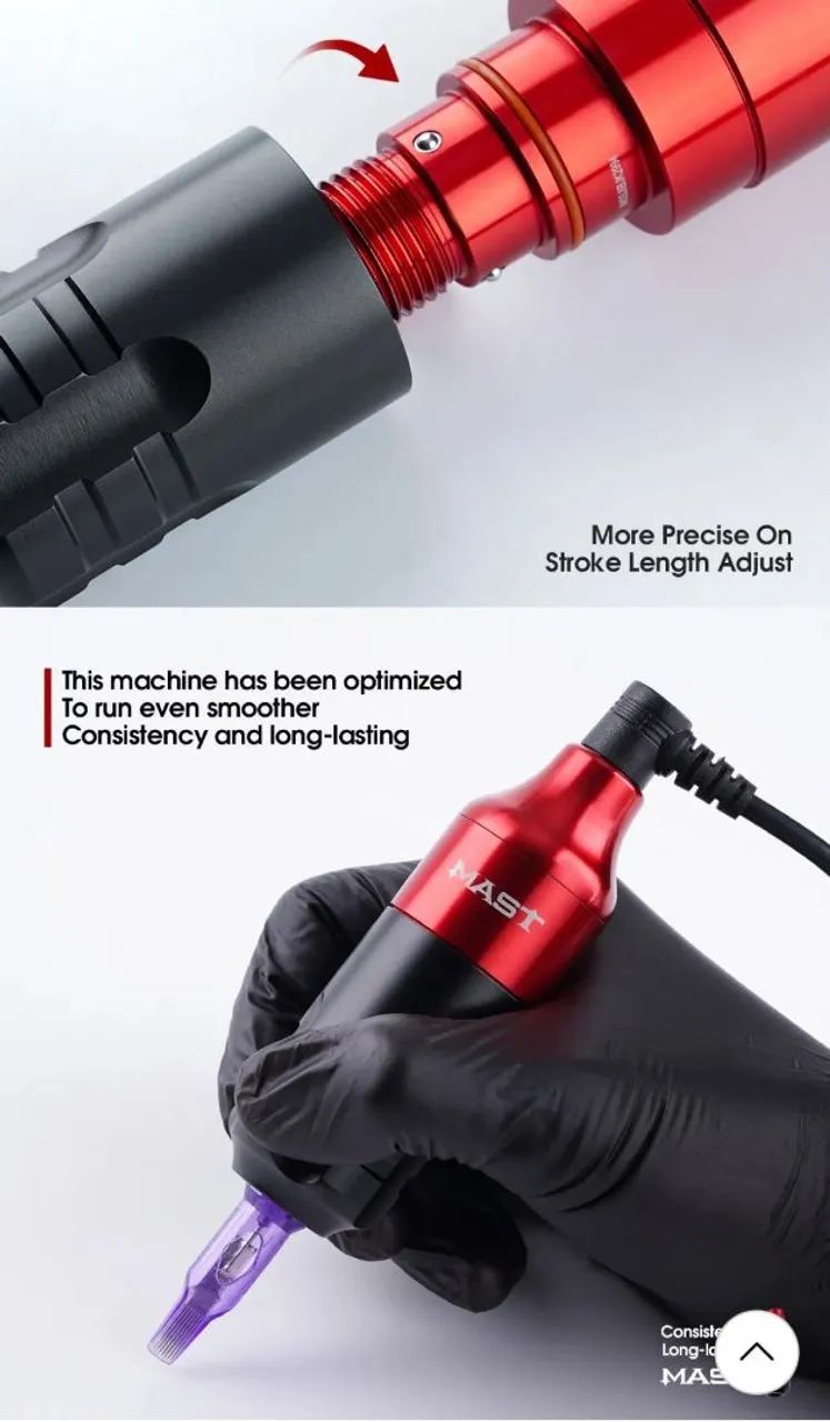 Máquina de Tatuagem Mast Pen Q365 - Foto 3