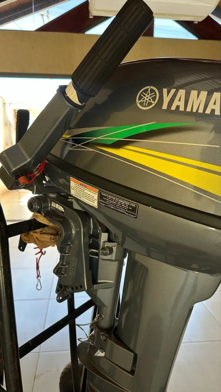 Motor de Popa Yamaha 15 HP - Ano 2016 - Foto 3