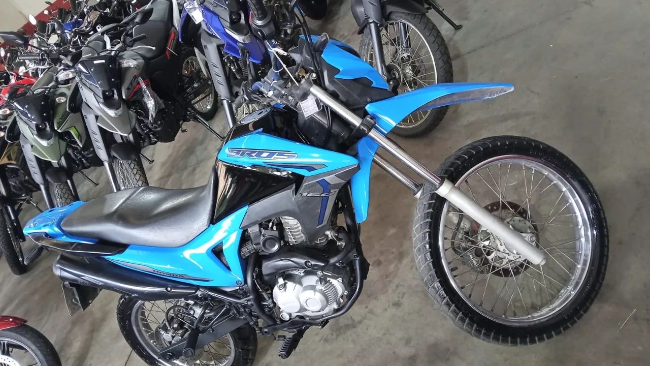 Bros 2016/17 azul - R$