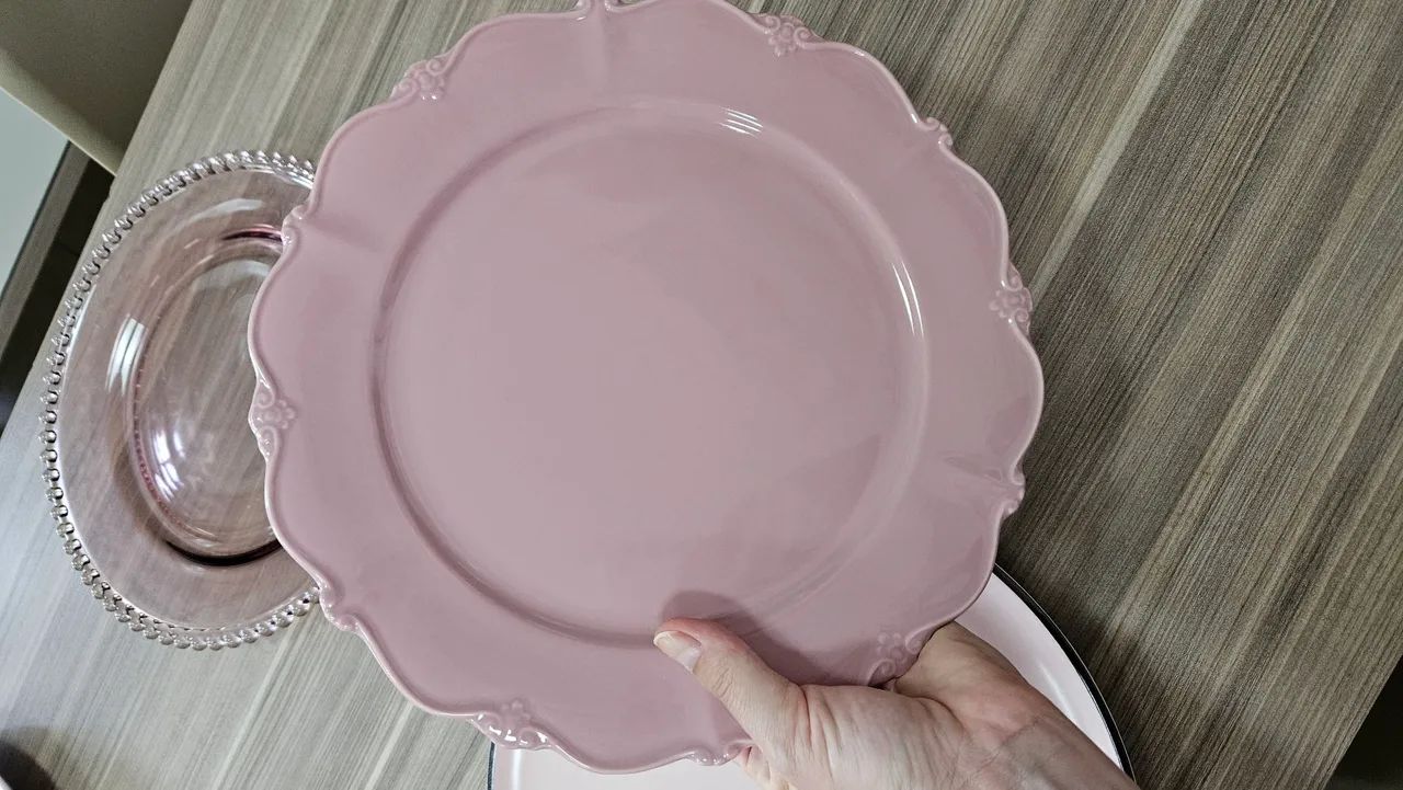 Jogo de pratos de cerâmica - 6 peças - Foto 4