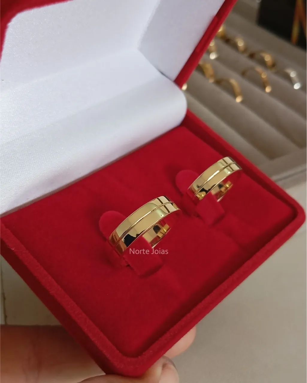 Alianças de moeda antiga, casamento