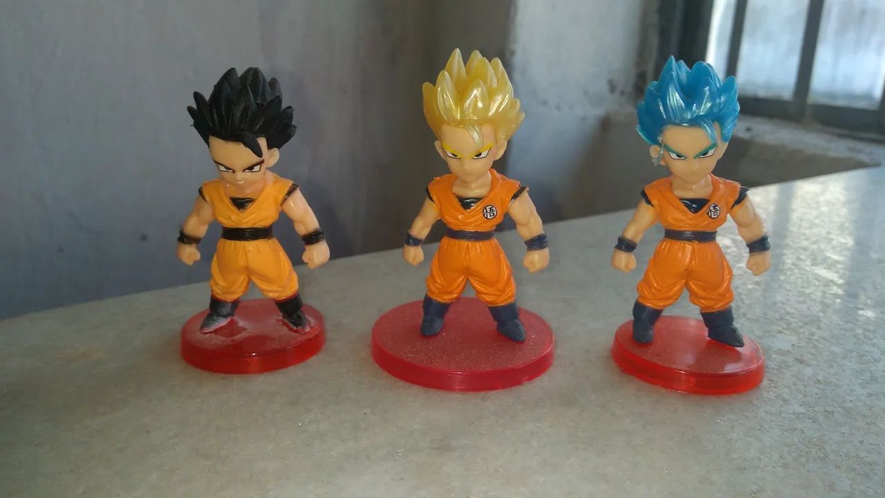 Miniaturas bonecos Dragon Ball Z 