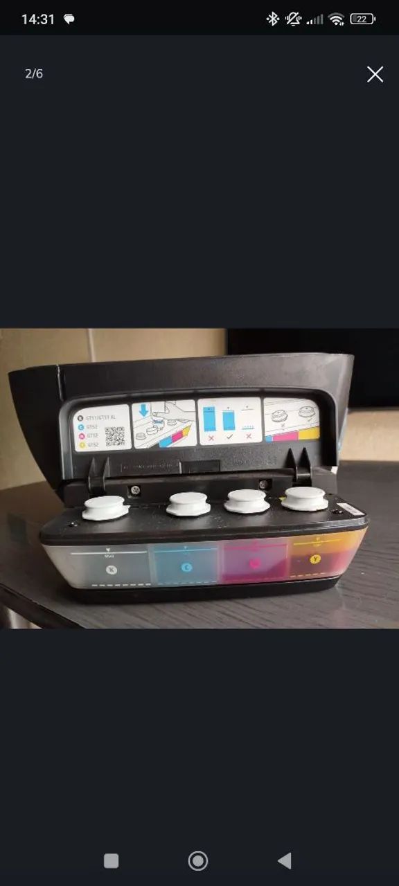 Impressora HP Ink Tank 416 wireless  - Foto 2