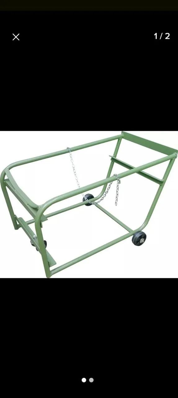 2 Carro entornador de tambor 300kg  - Foto 4