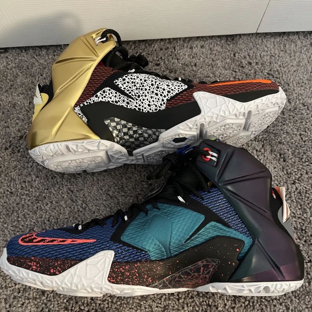 Tênis basquetebol Nike LeBron 12 SE N42 Tênis importado dos Estados Unidos Novo nunca us - Foto 6