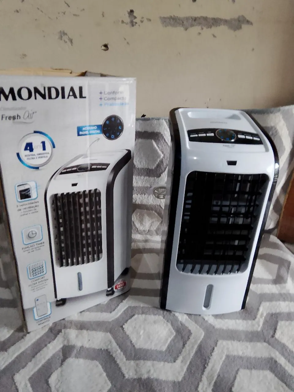 Climatizador de Ar Mondial Fresh Air 4 em 1