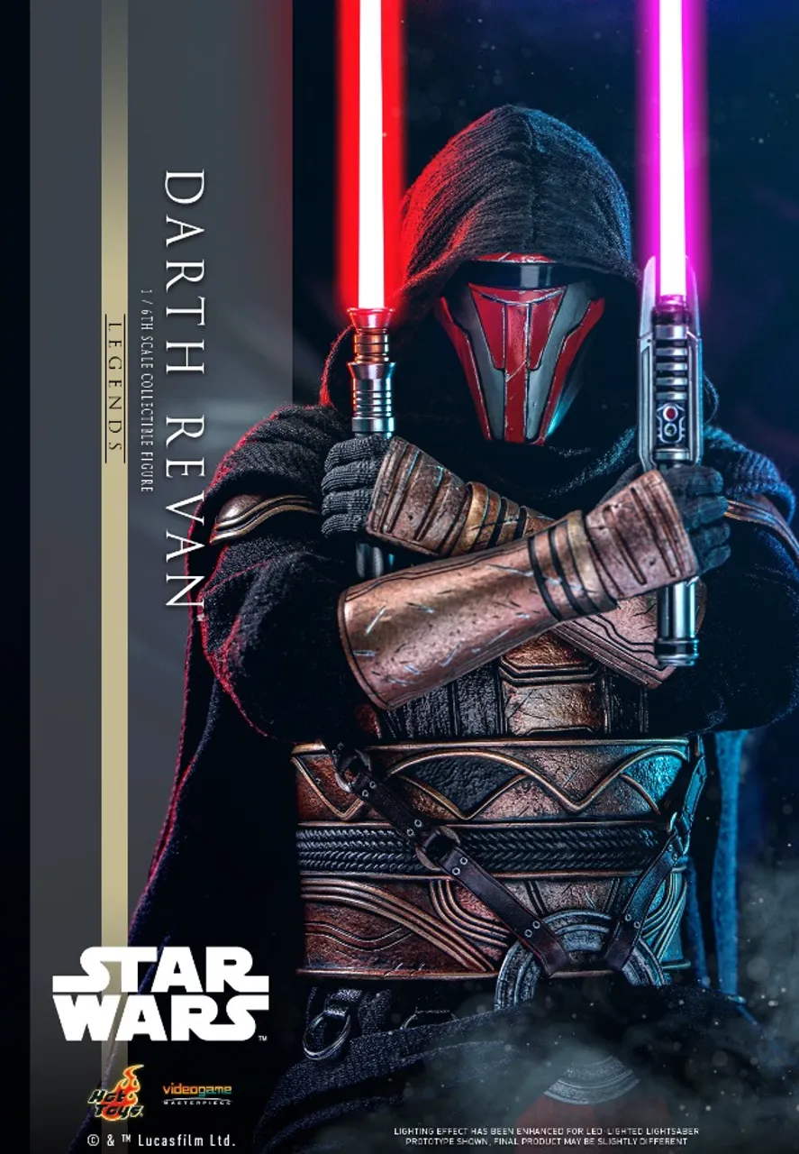 Figura Star Wars - Darth Revan 1/6 (Semi Novo) Hot Toys