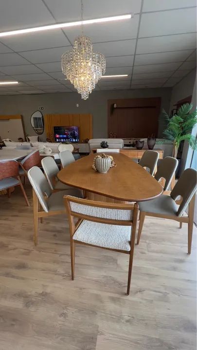 Mesa de Jantar organica em madeira  - Foto 2