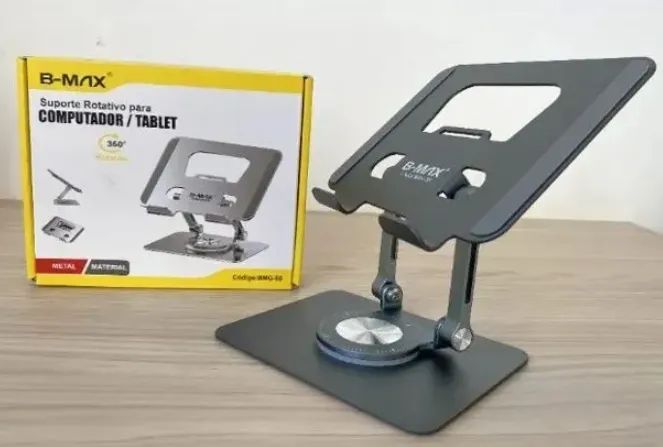 Suporte Mesa para Tablet/Ipad B-max BMG-58 com rotação 360º em Alumínio - Foto 4