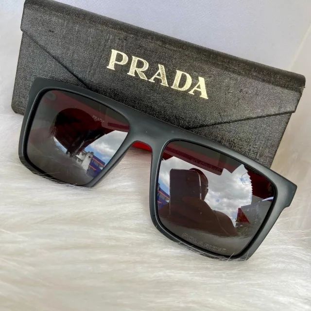 Óculos quadrado Prada 