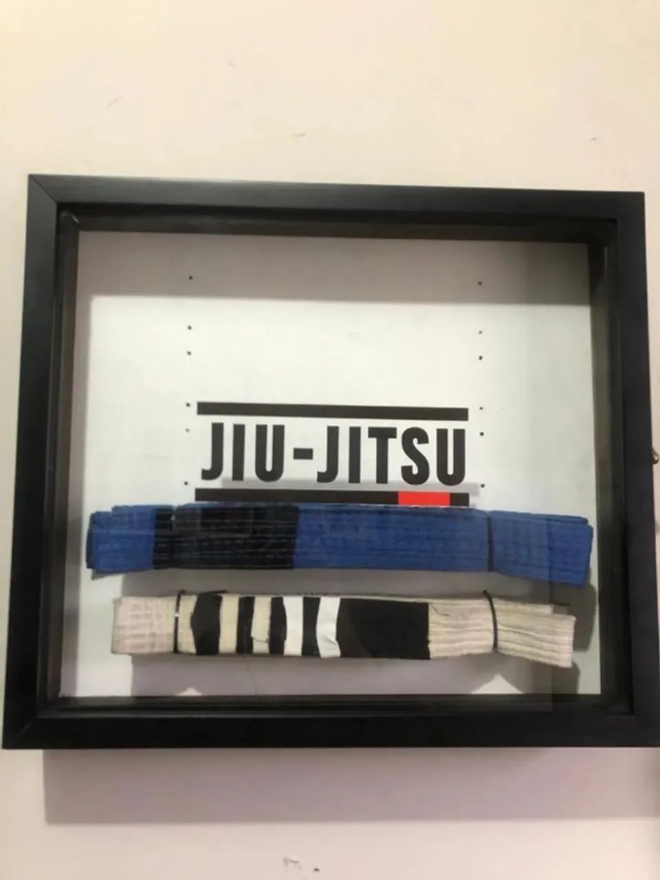 2 porta faixa de jiujitsu 