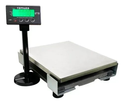 Balança Ramuza para Checkout CHR - 31Kg Display 5 Digitos BIVOLT automático