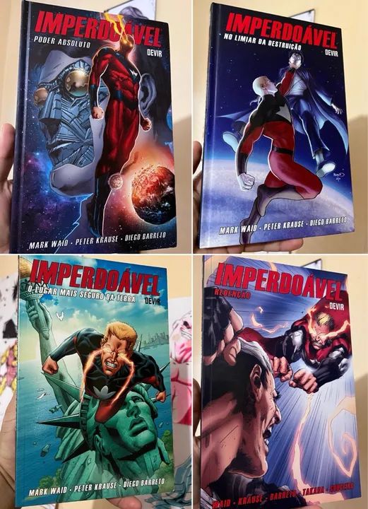 Imperdoável 4 volumes editora devir