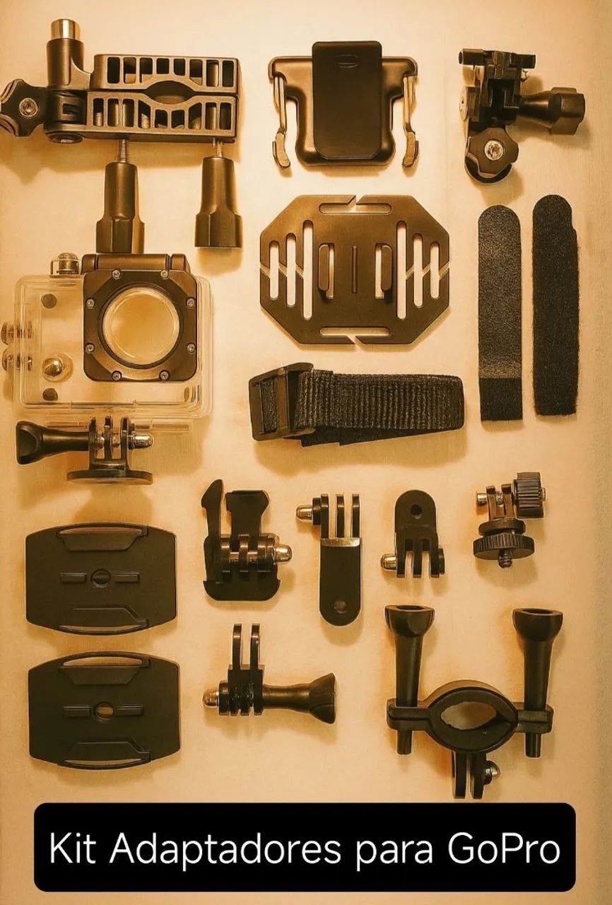 ? Kit Suportes Diversos GoPro.