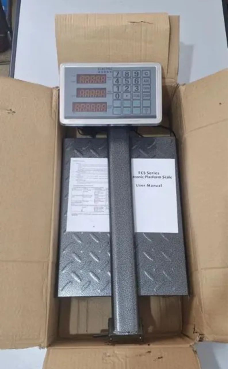 Balança Digital de Plataforma 200kg Nova - Foto 2