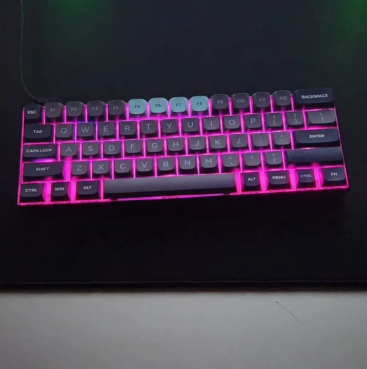 Teclado óptico GemaKay (Swith Yellow V2) - Foto 2