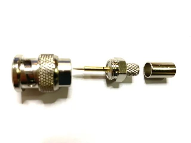 Lm-2cr Conector Bnc Macho pino fixo - Klc (kIT28pçs) - Foto 6