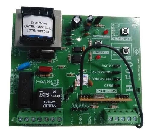 Placa de comando para motor de portão + Instalação 